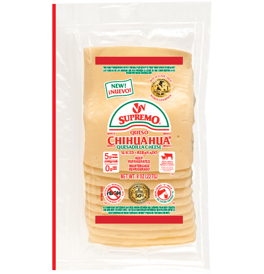 Chihuahua® Brand Quesadilla Cheese (Sliced) V&V Supremo Foods, Inc.