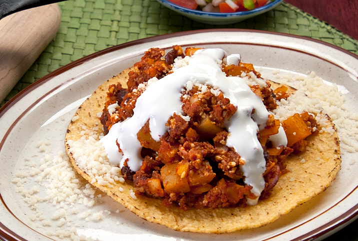 Chorizo Picadillo Tostada FS2 716x483 sRGB