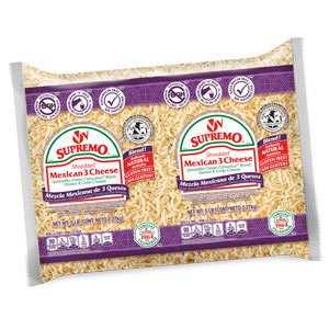 Mexican 3 Cheese shredded 5lb