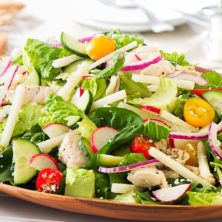 CHICKEN AND JICAMA SALAD recipe