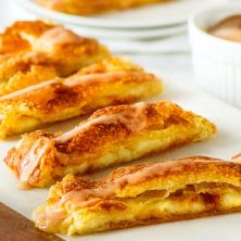 GUAVA & CHEESE STUFFED PASTRY recipe