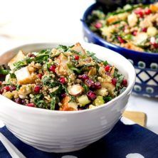 QUINOA POMEGRANATE SALAD recipe