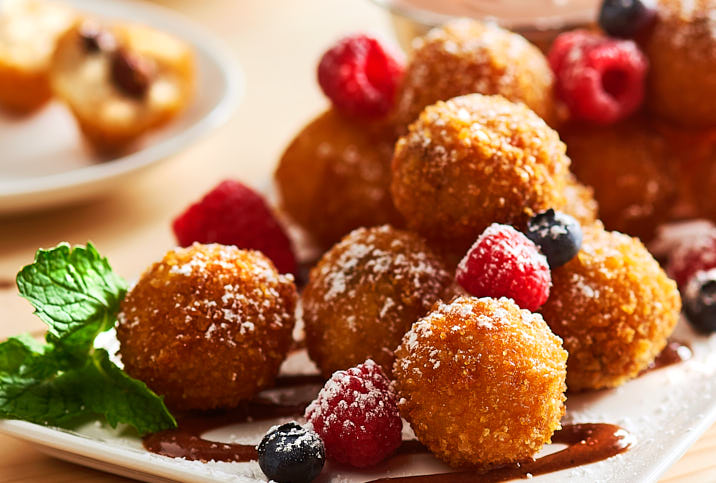 RICE PUDDING FRITTERS - V&amp;V Supremo® Food Service