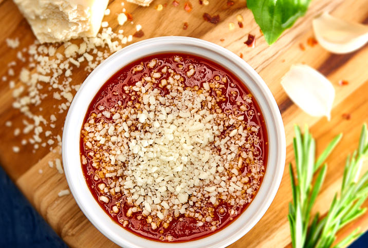 MARINARA SAUCE WITH COTIJA - V&amp;V Supremo® Food Service