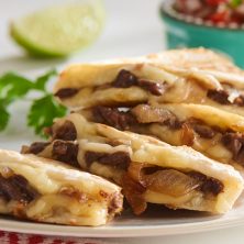 SKIRT STEAK QUESADILLA recipe