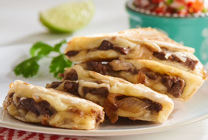 SKIRT STEAK QUESADILLA - V&V Supremo® Food Service
