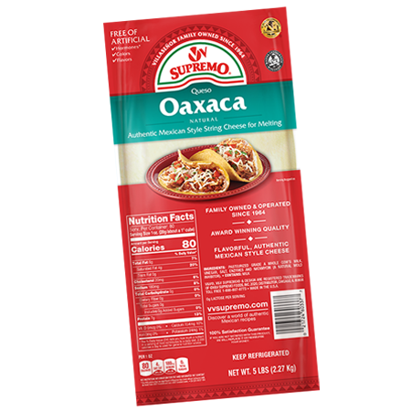 QuesoOaxaca Block cheese 5Lb 2020