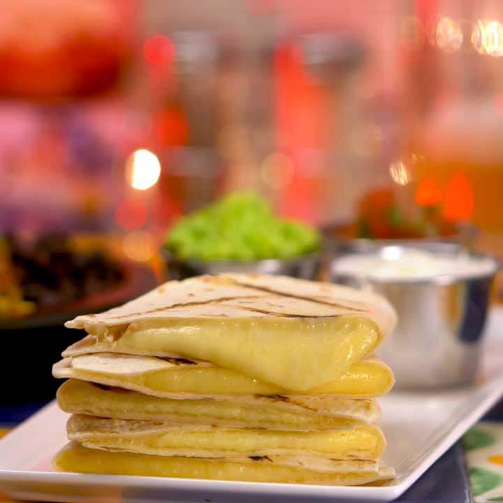 StackedQuesadillaAppetizerPlattermob V&V Supremo® Food Service