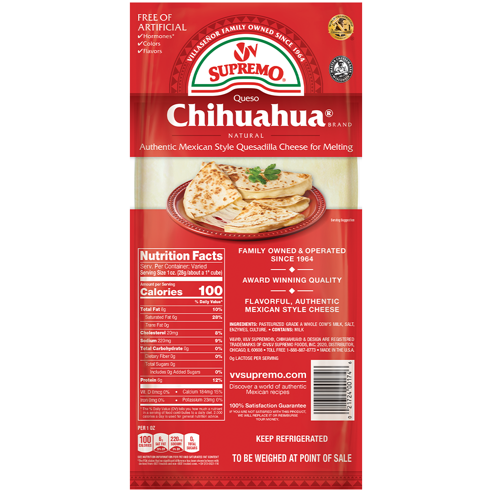 2020 Chihuahua Block V&V Supremo® Food Service