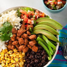 CHORIZO RICE BOWL recipe