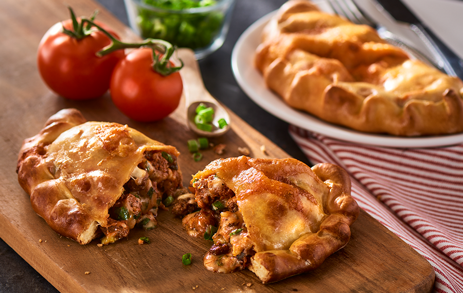 CHORIZO AND CHIHUAHUA® CHEESE CALZONE V&V Supremo® Food Service