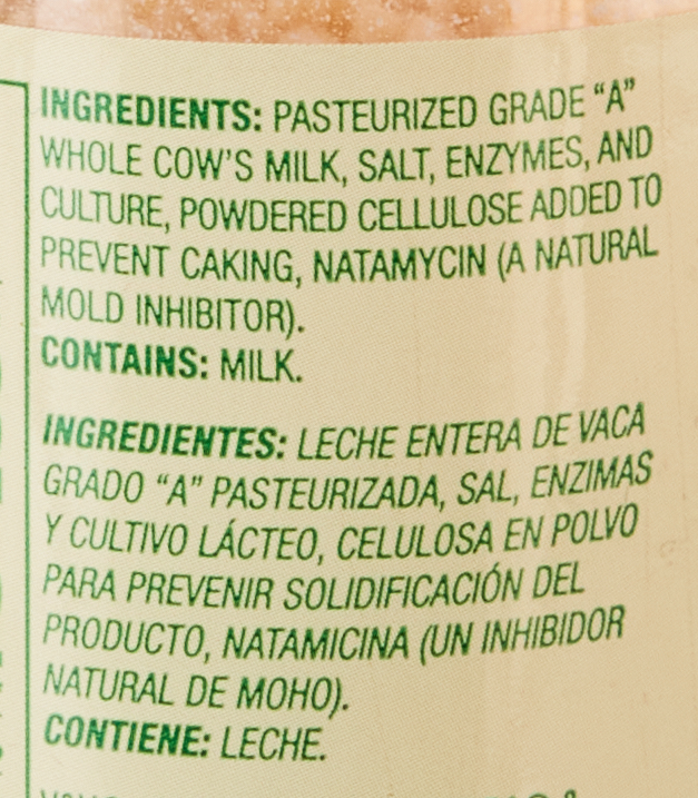 AGED CHEESE - V&V Supremo® Food Service