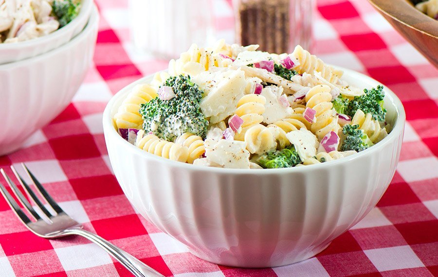 Pasta con Pollo y Brócoli