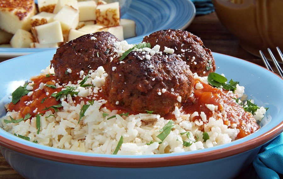 Meatballs with Chorizo