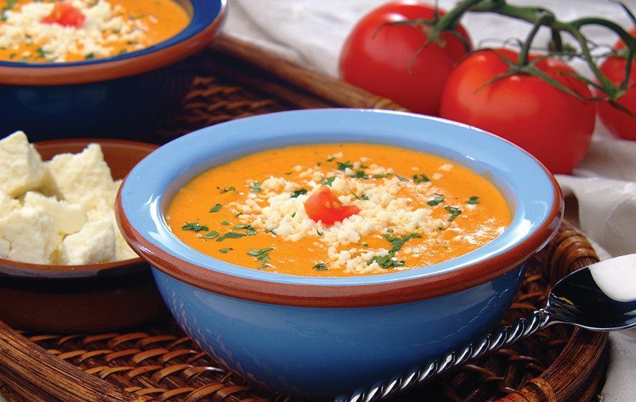 Mexican Cream of Tomato Soup