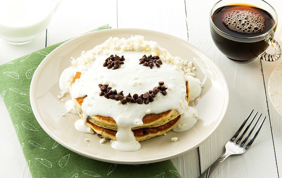 Pancakes with Chocolate Chips