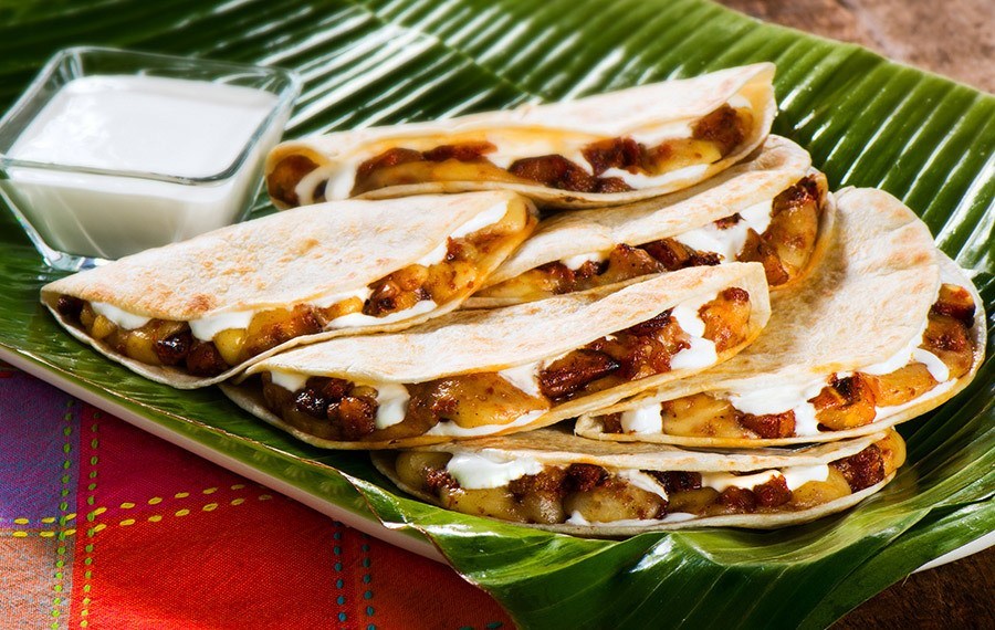 Plantain Chorizo Quesadillas - V&V Supremo Foods, Inc.