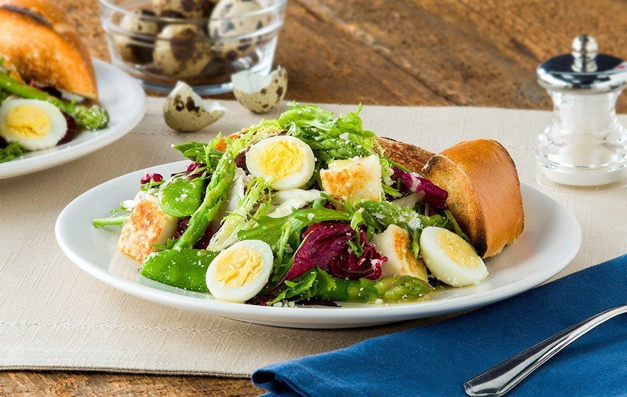 Quail Egg Salad