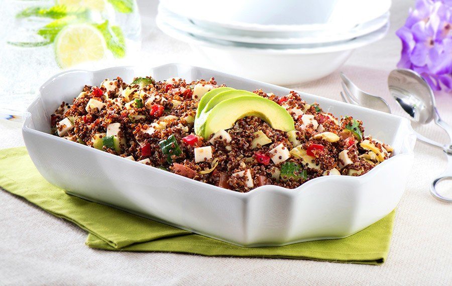 Quinoa Salad with Queso Fresco