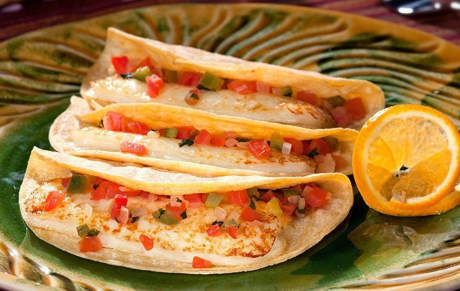 Tacos de Queso Asadero con Pico de Gallo