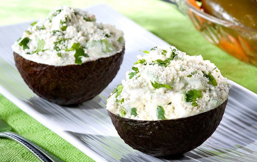 Stuffed Avocados with Tuna