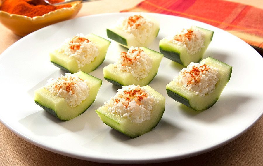 Stuffed Cucumber Appetizers