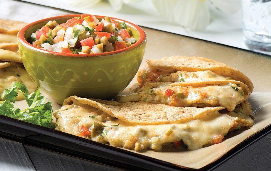 Tilapia Quesadillas