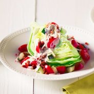 Wedge Salad with Chorizo