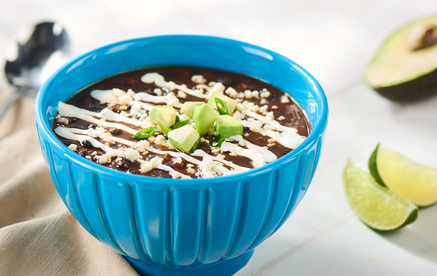 Black Bean and Chorizo Soup