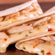 chihuahua and chicken quesadillas IC