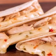 chihuahua and chicken quesadillas IC