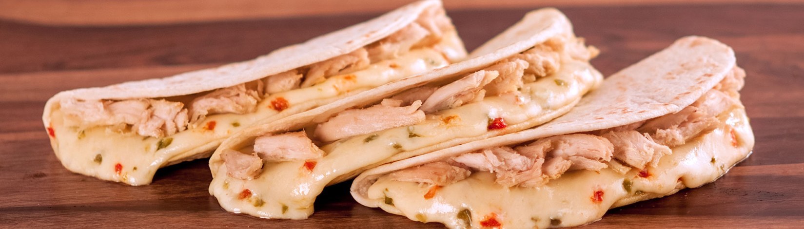 Chicken Quesadilla Chaffle • MidgetMomma