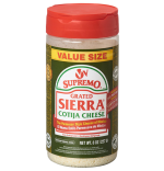 Cotija cheese Sierra 8 oz Bottle 2020