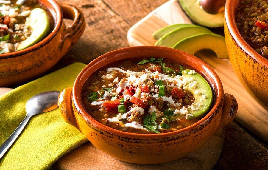 Lentil Soup with Chorizo