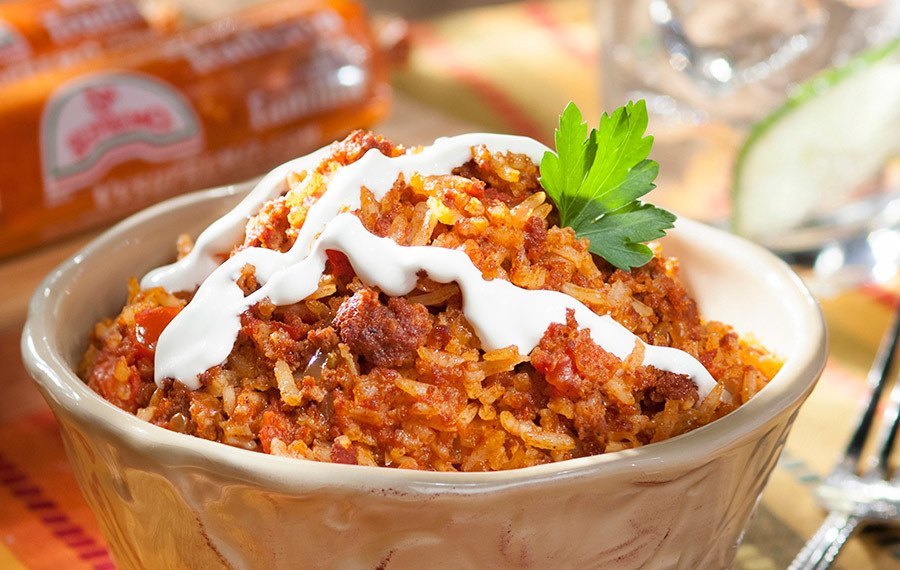 Rice with Chorizo