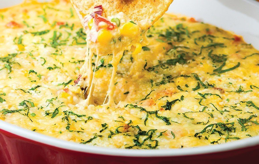 2 Cheese Hot Corn Dip