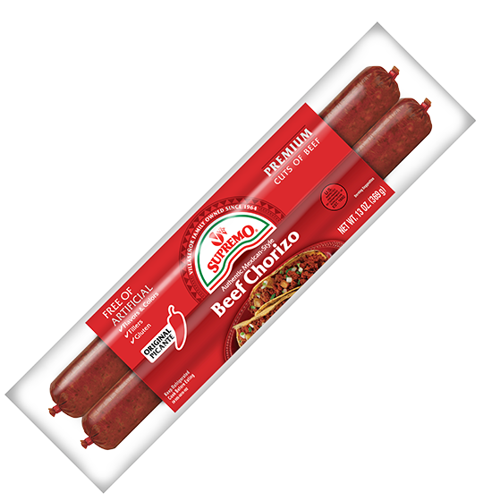 High Quality Pork Chorizo Original, Gluten Free, No Fillers, from V&V