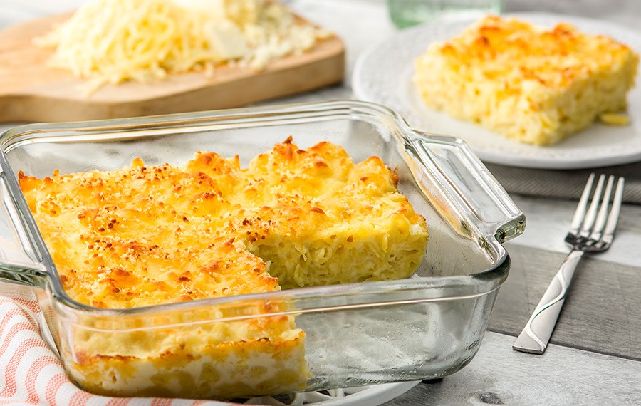 Oven Baked Cheese Macaroni