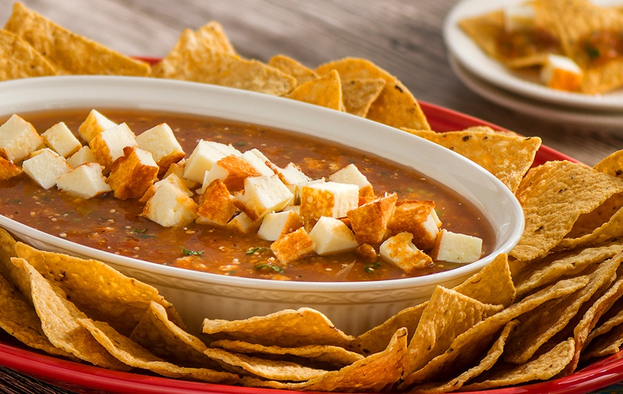 Salsa con Queso Cotija Asado