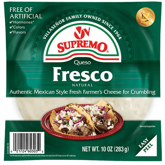 Queso Fresco Cheese, Easily Crumbled