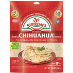 <small>Shredded</small><br> Chihuahua® <br> <small>Brand</small> <br>Quesadilla Cheese <br>from V&V SUPREMO®