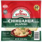 Chihuahua®<br> <small>Brand</small><br> Quesadilla Cheese<br> with Jalapeño<br> from V&V SUPREMO®