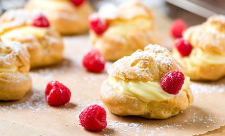 These classic and rich Custard Cream Puffs, with an easy homemade filling that feels fresh from a bakery, are also easy to make.