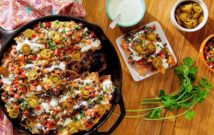 Nachos para el Día del Juego