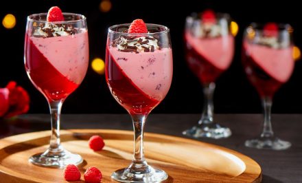 Raspberry Mousse Parfait