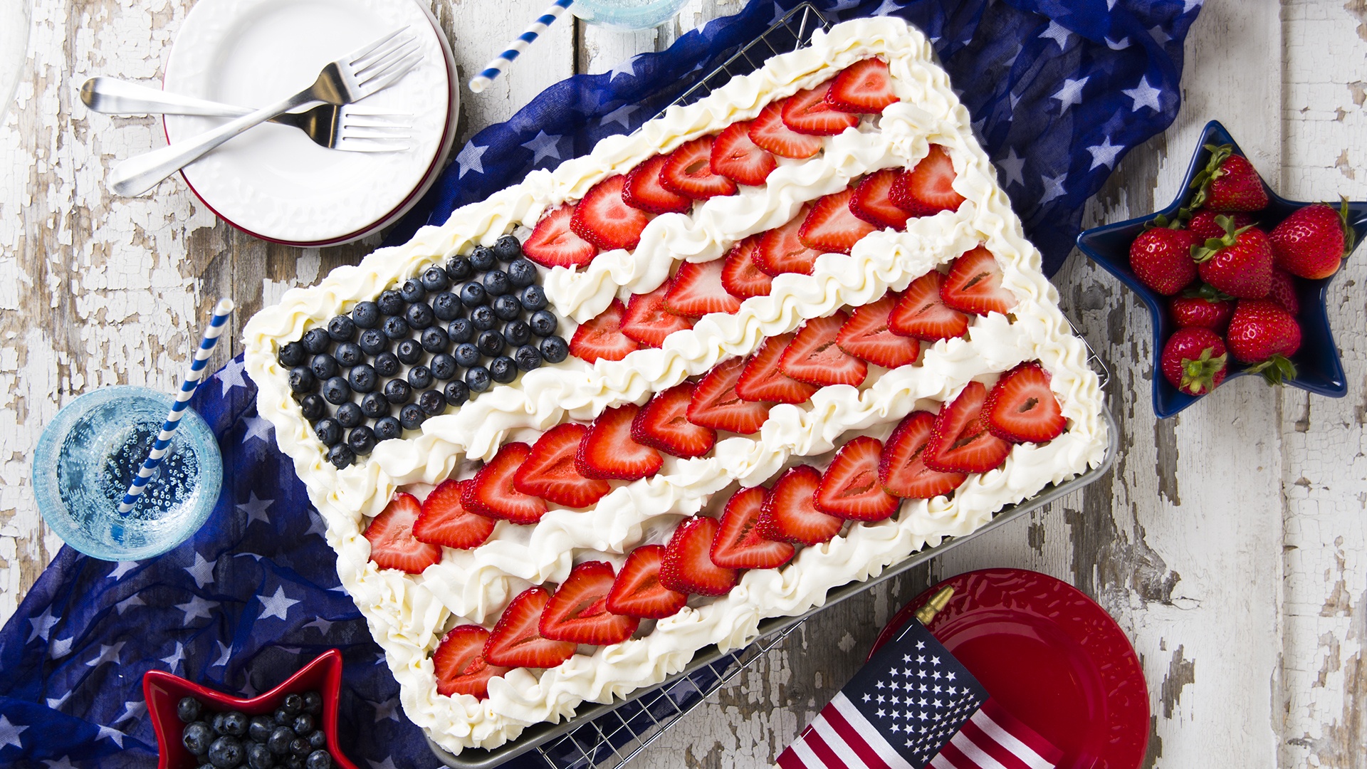 4 of July Cake Video