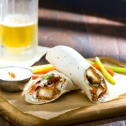 Buffalo Chicken Wraps Video