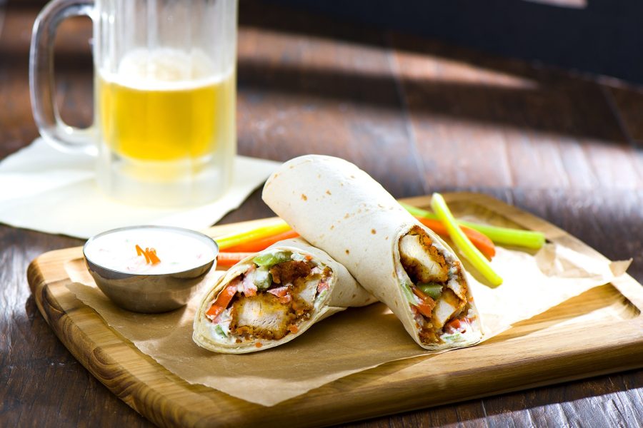 Buffalo Chicken Wraps