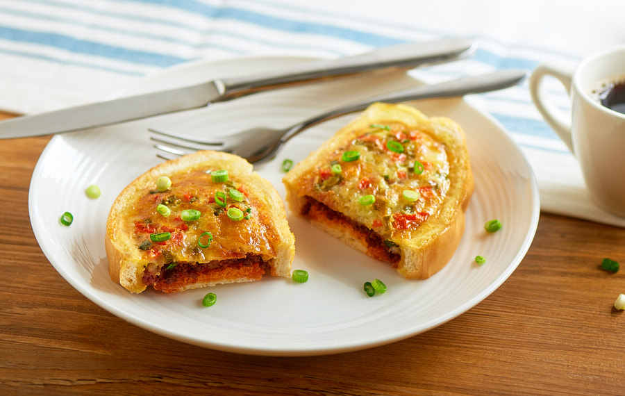 Quiche de Chorizo en Pan Tostado