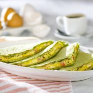 Spinach Egg Breakfast Quesadilla Video